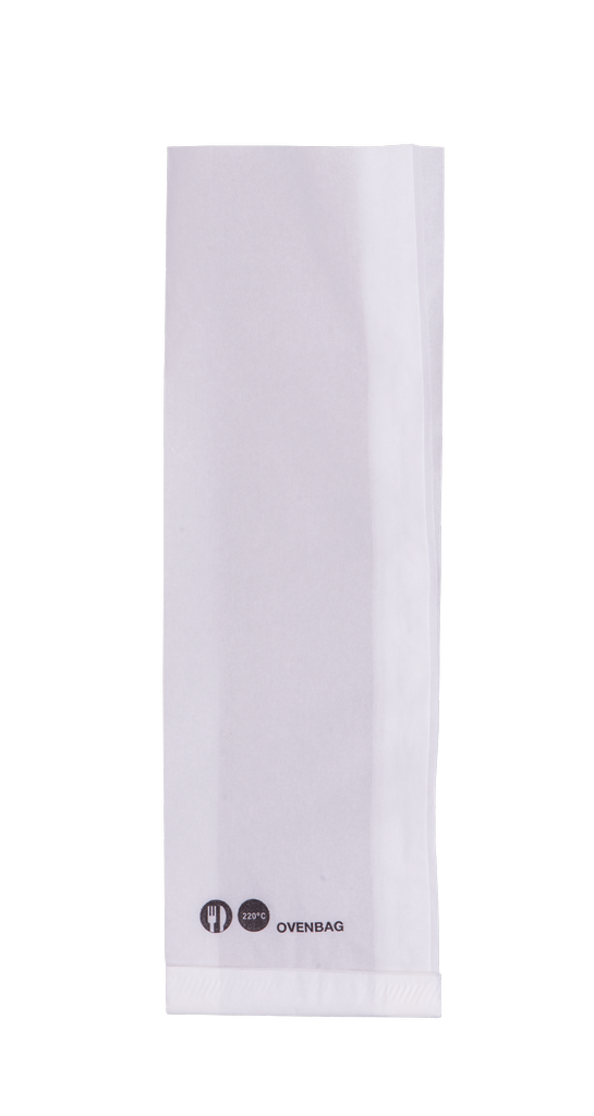 Ovenbag Baguette White Paper 600/Box Code OB100