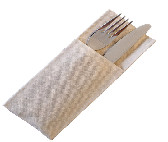 Servetta Paper Napkin -  Kraft 40 x 32cm 600pcs/box Code SV102