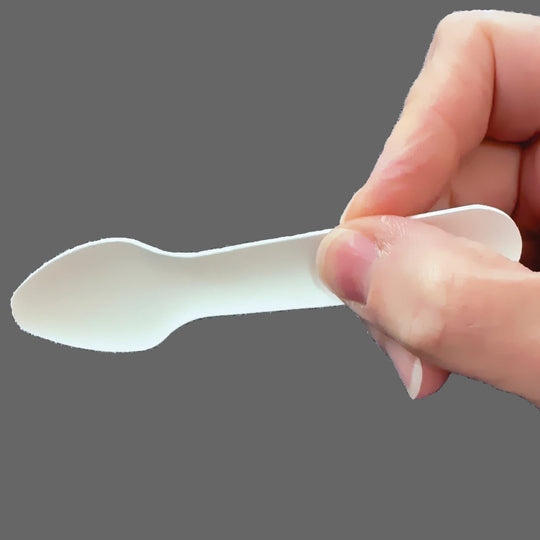 NEW Elag Paper Cutlery - 100% Paper Teaspoons