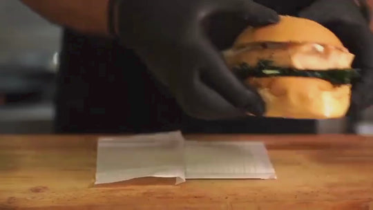 NEW - PleatPak Burger Wrap - 4,000/Box