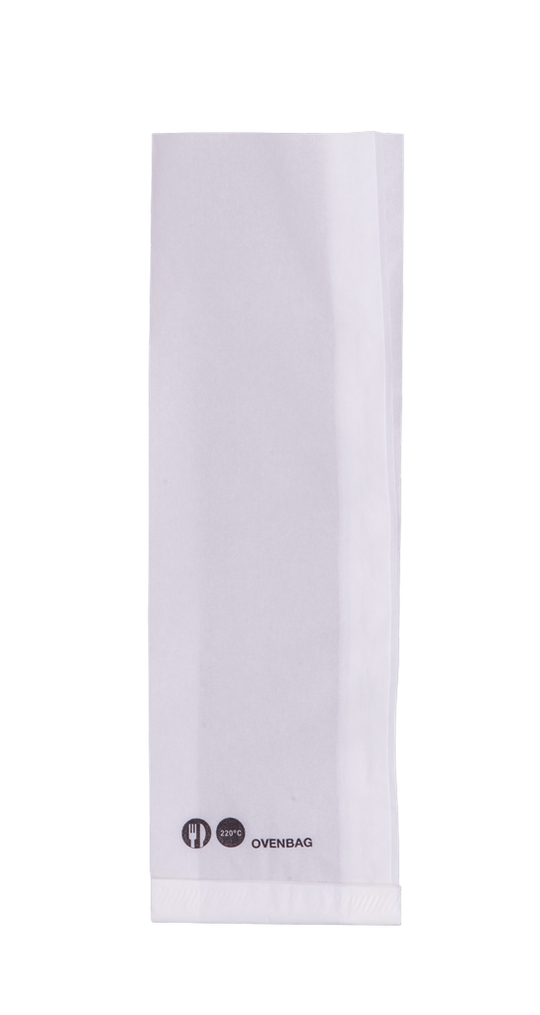 White Paper Ovenbag Baguette size - 600/Box
