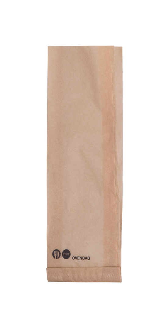 Kraft Paper Ovenbag Baguette size - 600/Box